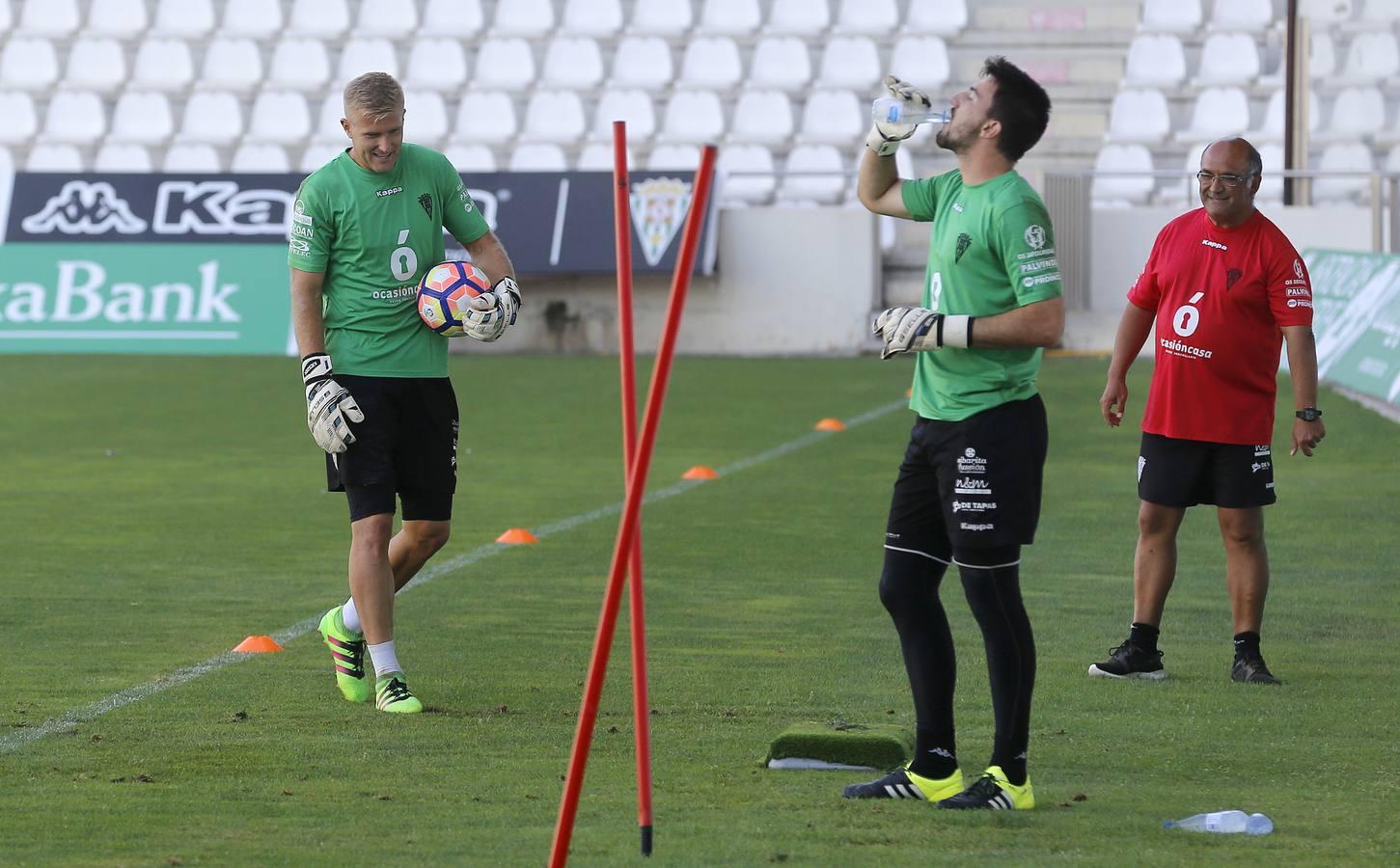 El entrenamiento del Córdoba CF, en imágenes