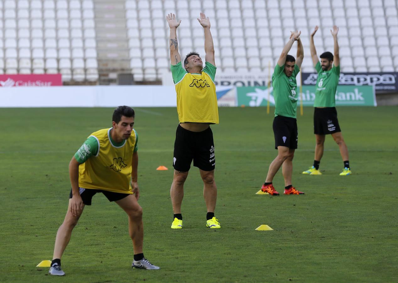 El entrenamiento del Córdoba CF, en imágenes