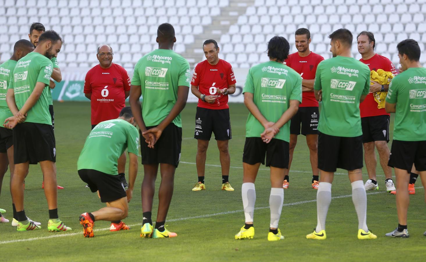 El entrenamiento del Córdoba CF, en imágenes