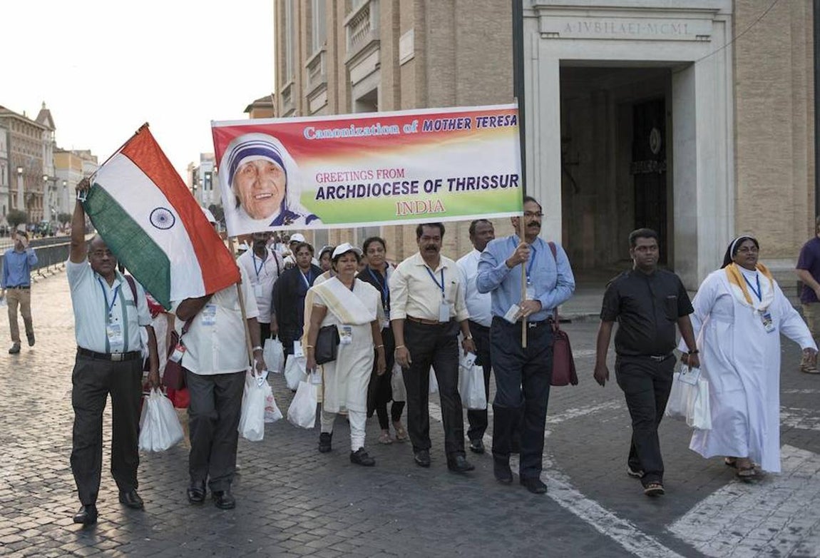 En imágenes: Canonización de la Madre Teresa de Calcuta en el Vaticano