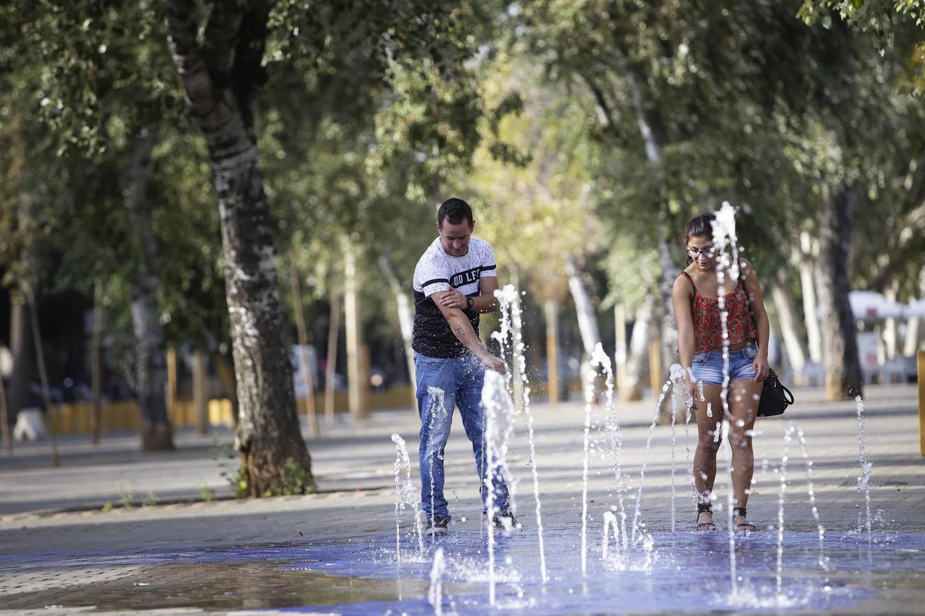 Sevilla vive una ola de calor de récord