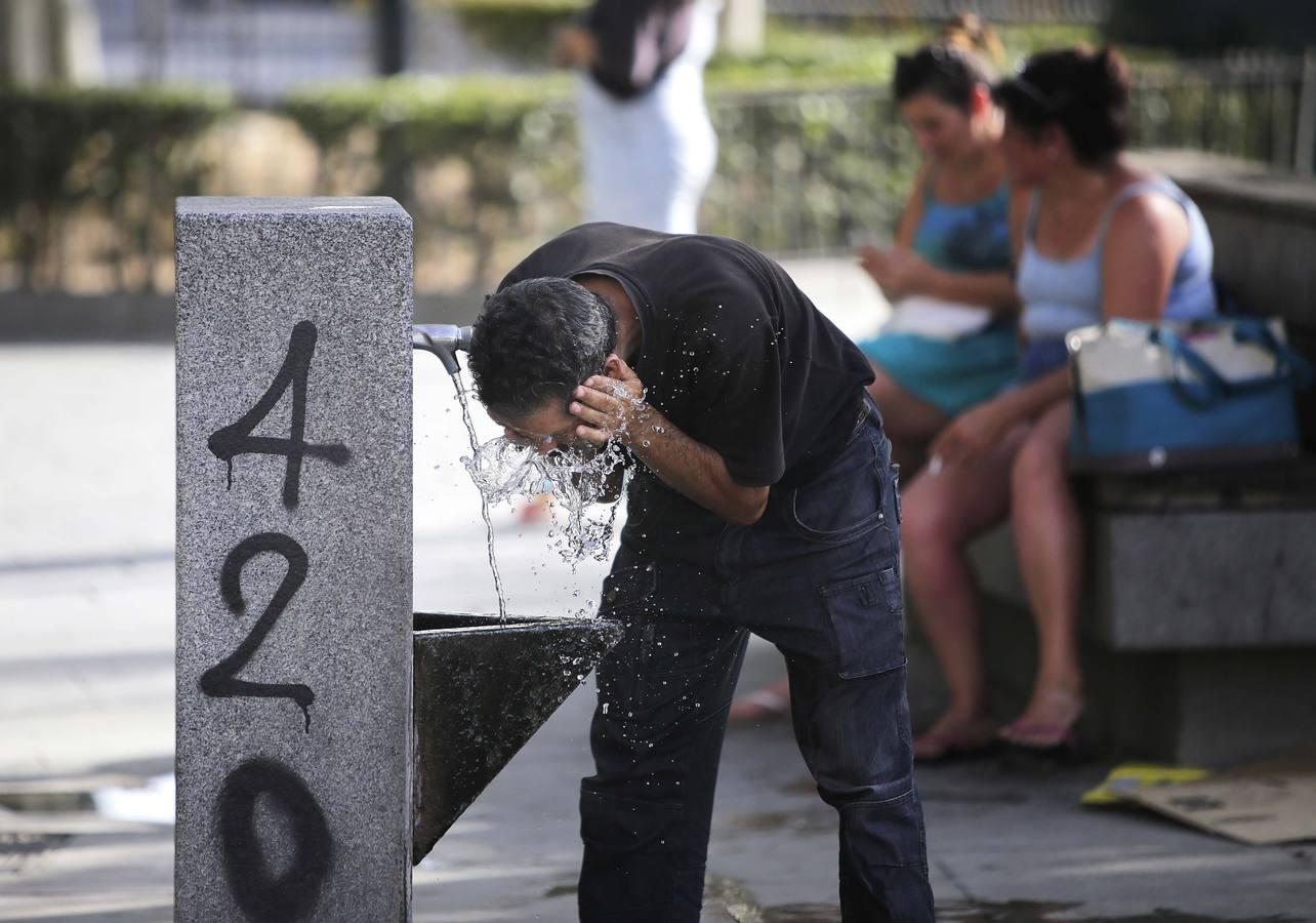 Sevilla vive una ola de calor de récord