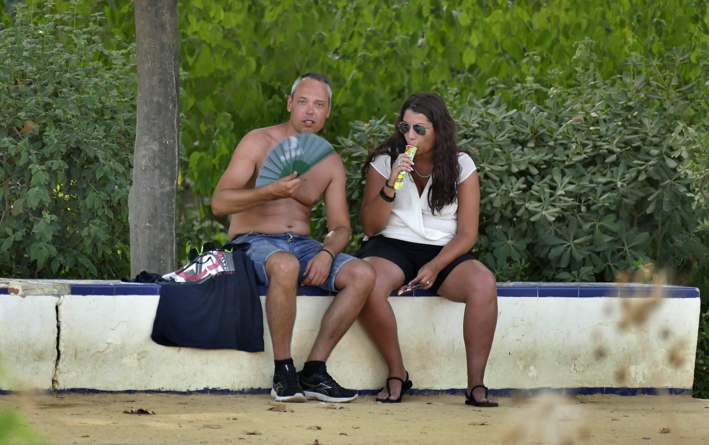 Sevilla vive una ola de calor de récord