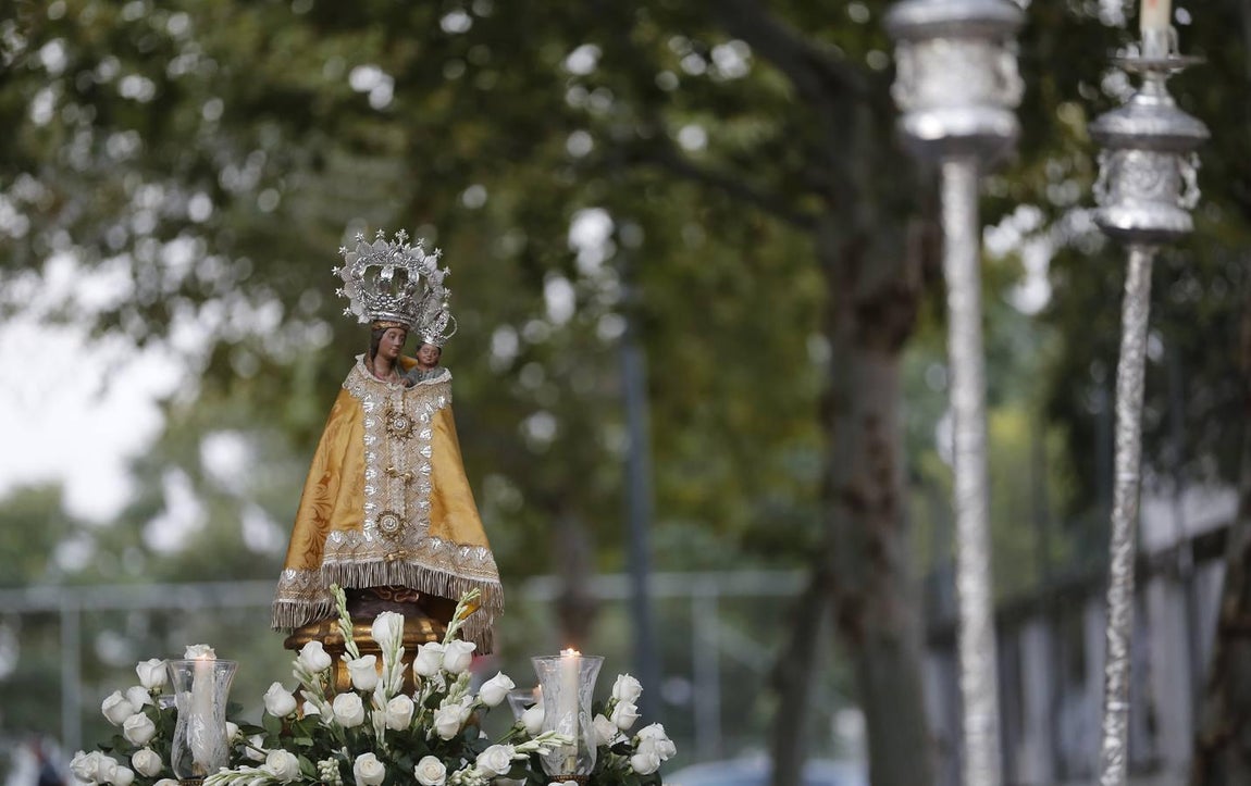 En imágenes, el traslado de la Virgen de la Fuensanta