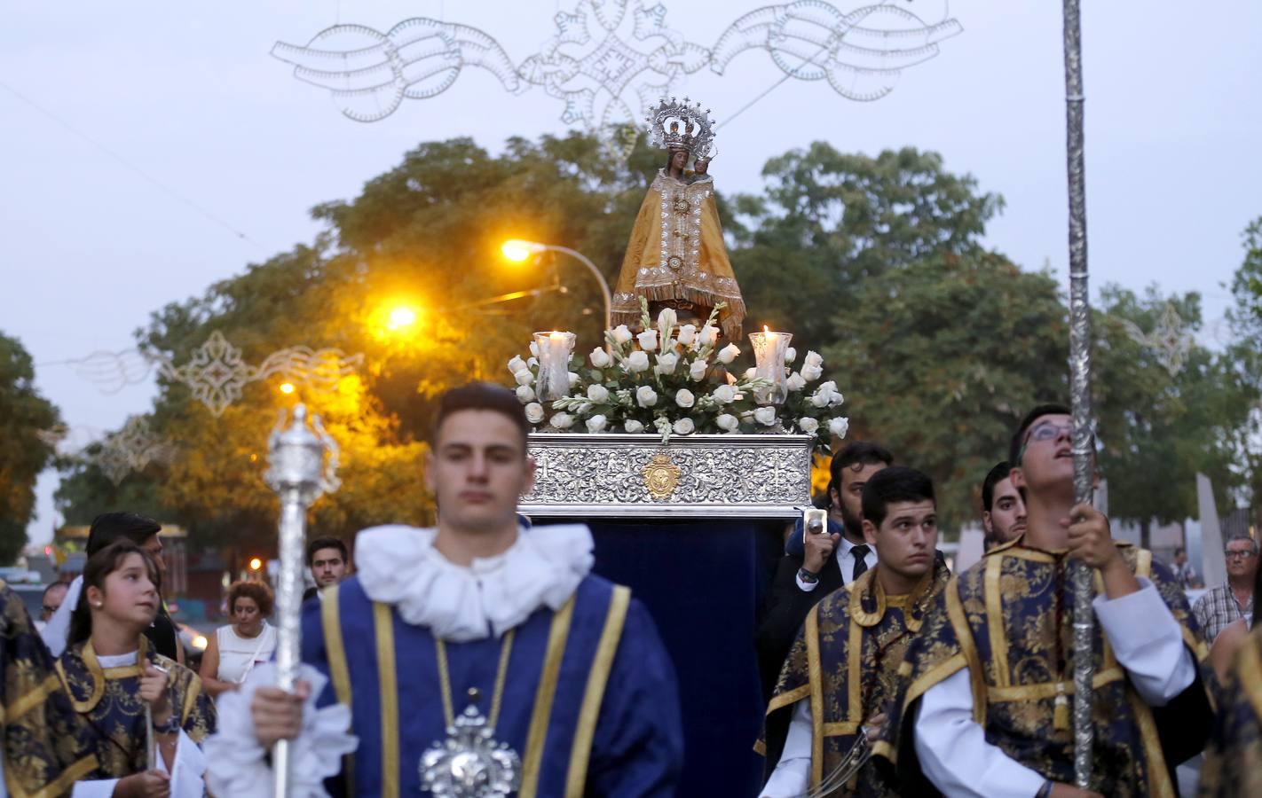 En imágenes, el traslado de la Virgen de la Fuensanta