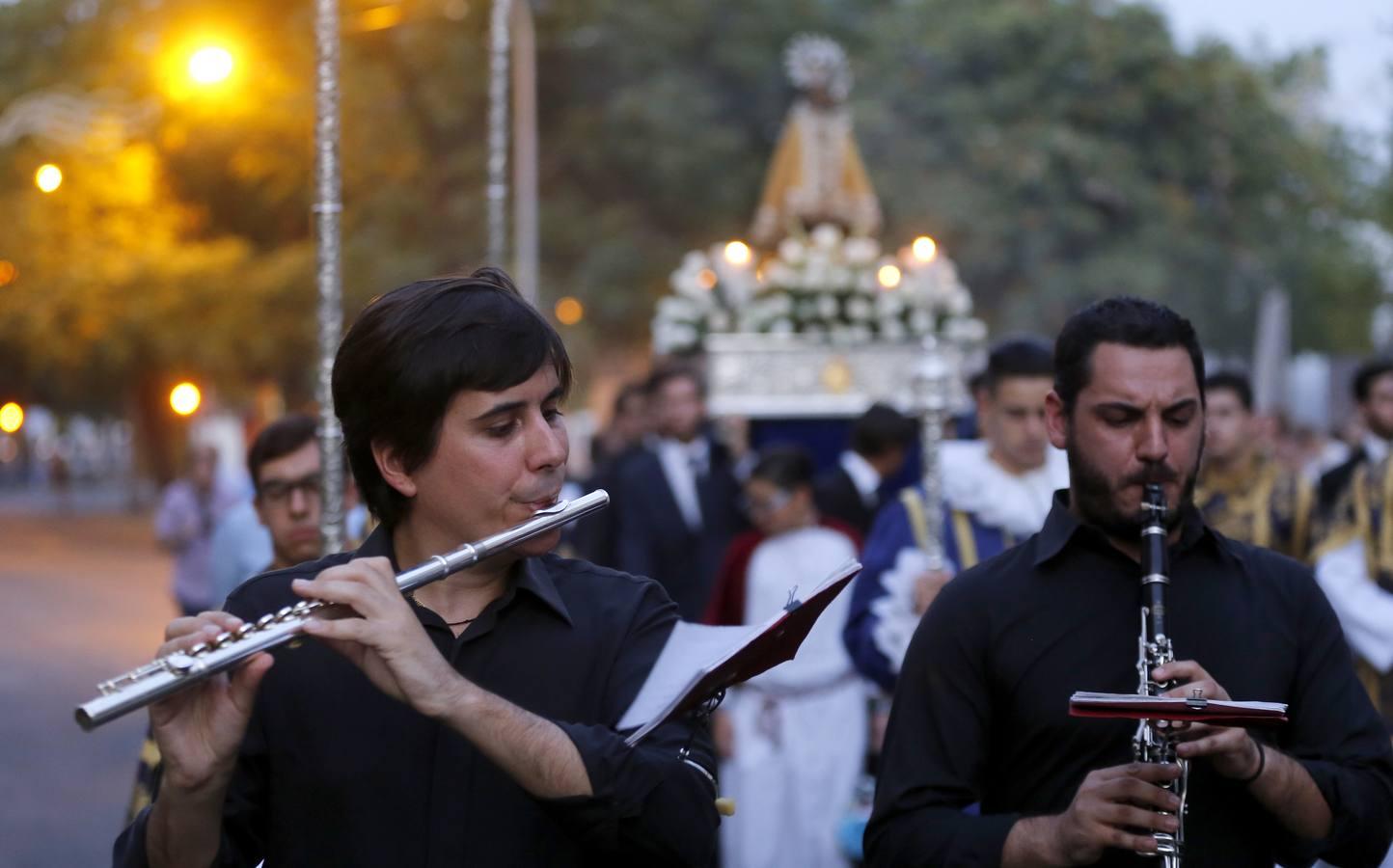 En imágenes, el traslado de la Virgen de la Fuensanta