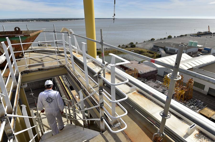 Fotogalería: Así se construye un megabarco de 1.000 millones de euros