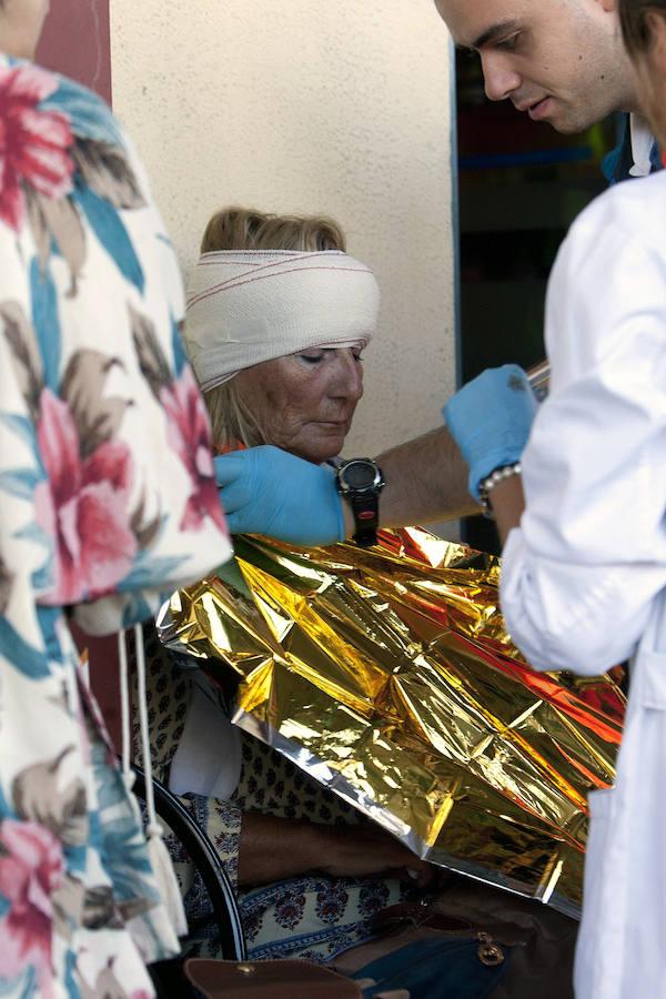 Hasta el momento se han contabilizado cuatro muertos y cincuenta heridos al descarrilar el tren en Vigo. 