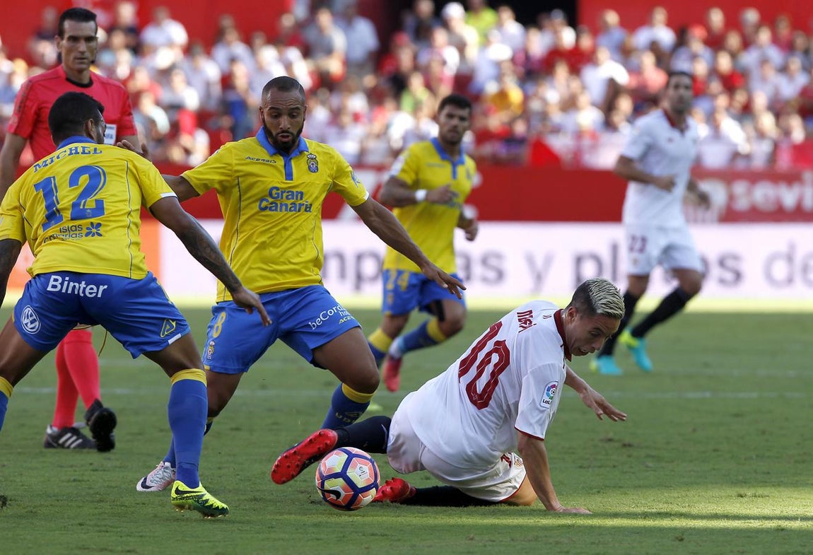 La victoria del Sevilla ante Las Palmas , en imágenes
