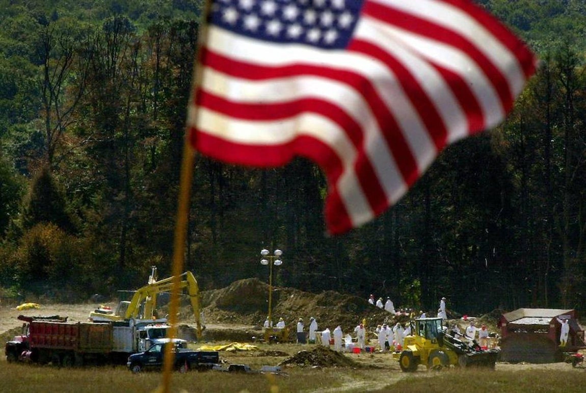 United 93. El vuelo 93 de United Airlines será recordado porque su pasaje se levantó en contra de los terroristas, que no pudieron culminar con sus planes. El avión se estrelló en un descampado, y todo el pasaje murió. Su hazaña evitó una masacre mayor, ya que no se conoce aún cuál era su objetivo.