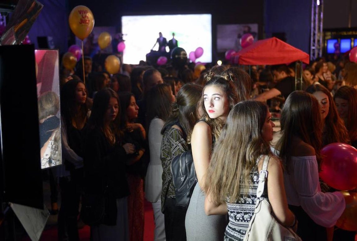 En el barrio de Salamanca. El evento tuvo lugar en el céntrico barrio de Salamanca
