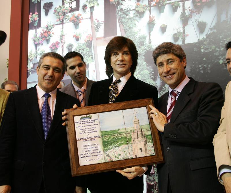 Camilo Sesto, embajador cultural de la comarca del Alto Guadalquivir. 