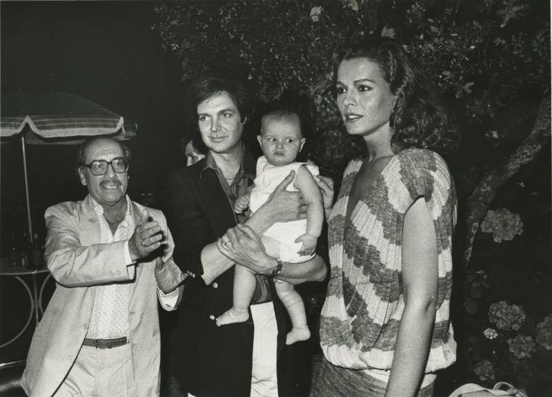 Camilo Sesto, José Luis López Vázquez, y Bibiana Bibi Andersen Fernández. 