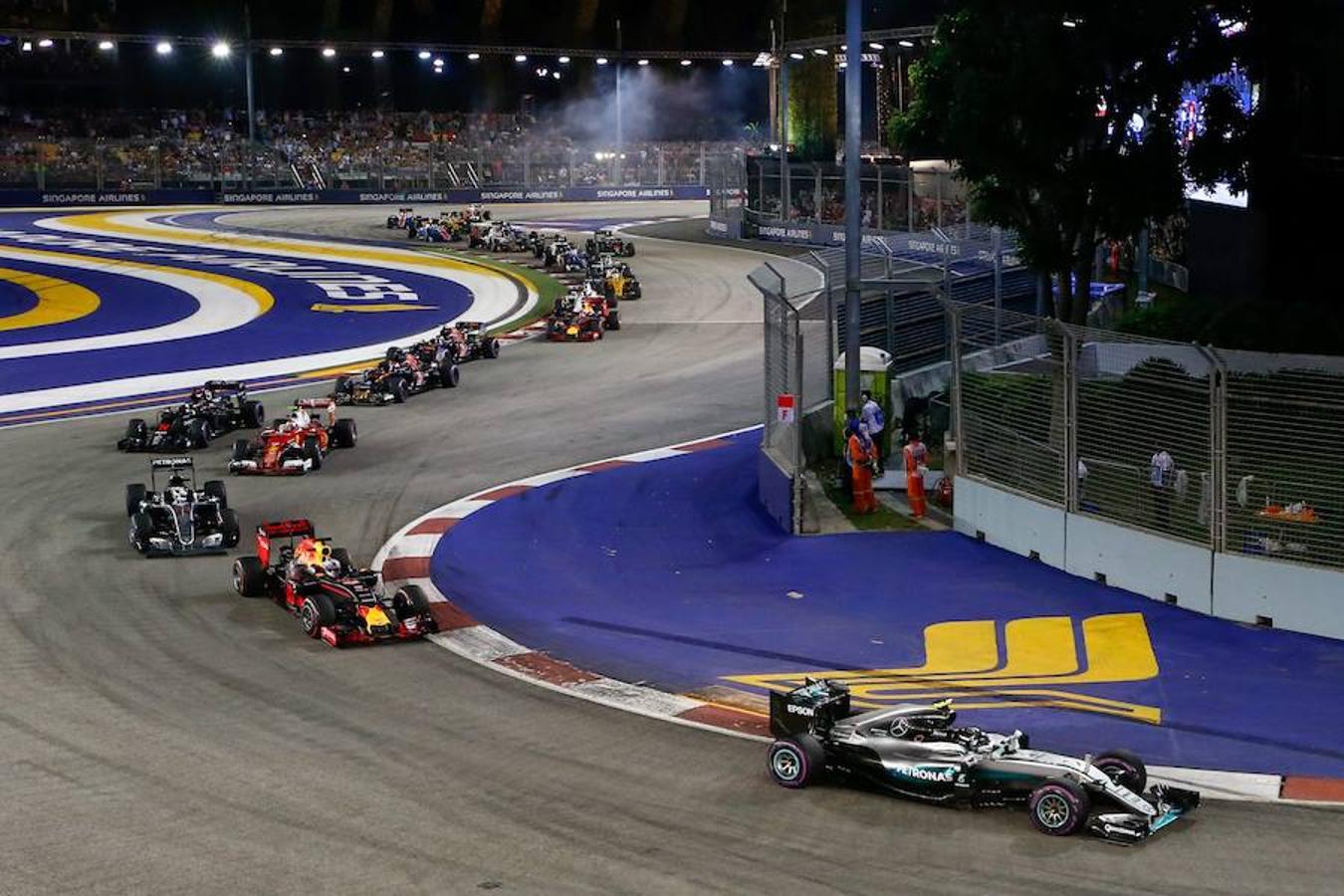 Las mejores imágenes del GP de Singapur