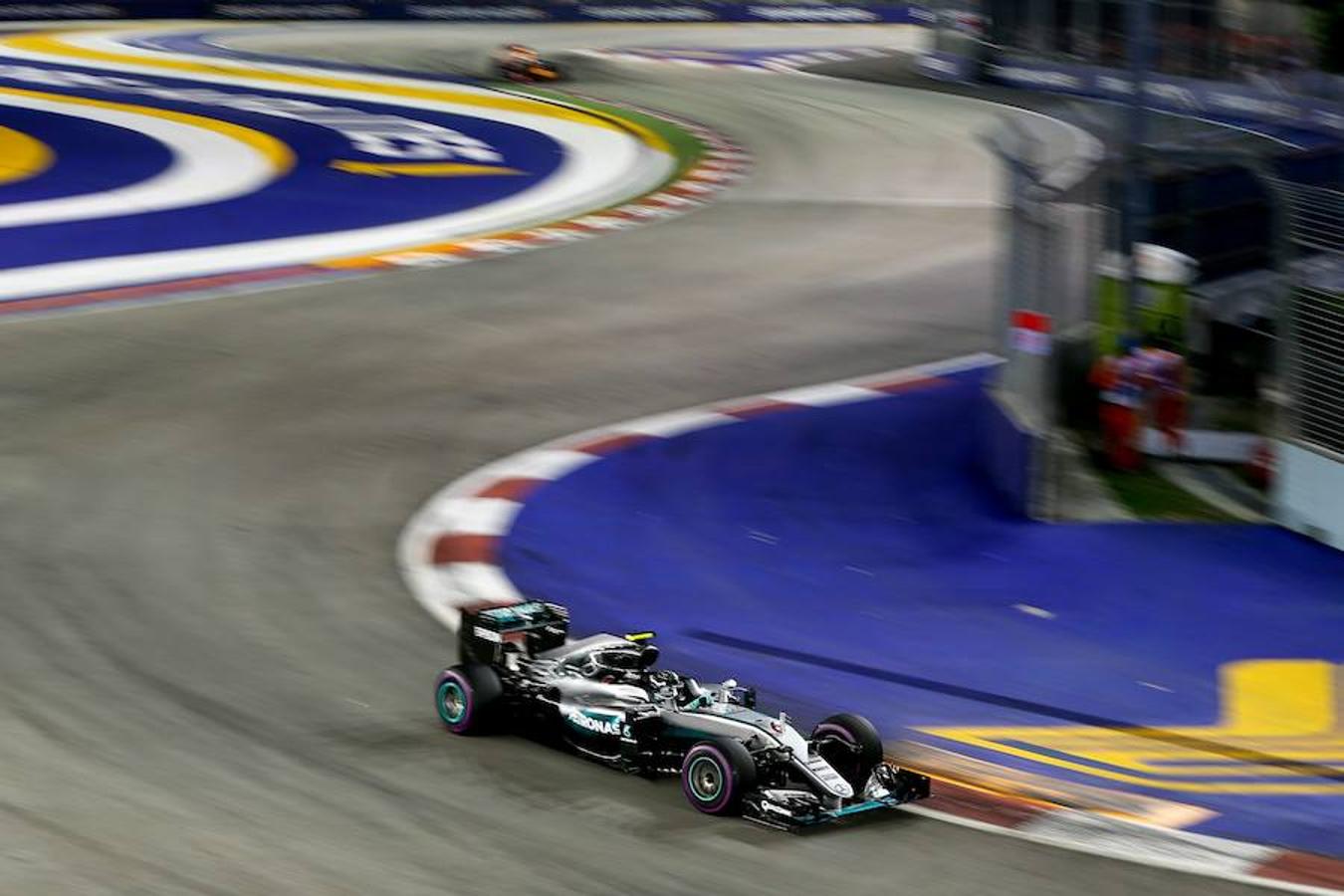 Las mejores imágenes del GP de Singapur