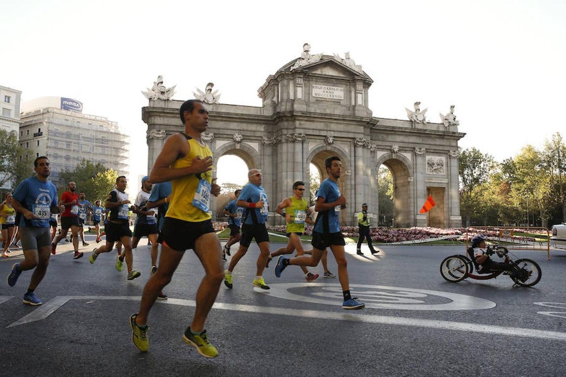 Alcalá ha sido testigo de la carrera Madrid corre por Madrid. 