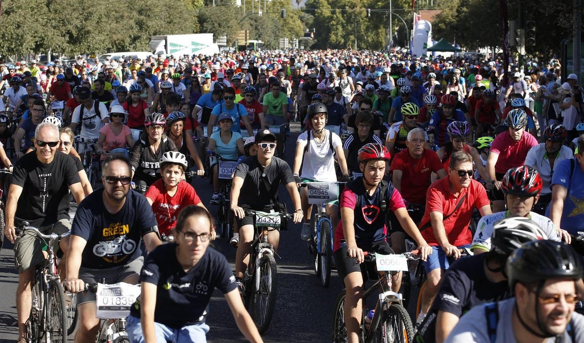 En imágenes, las bicis toman Córdoba