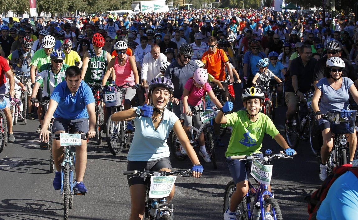 En imágenes, las bicis toman Córdoba
