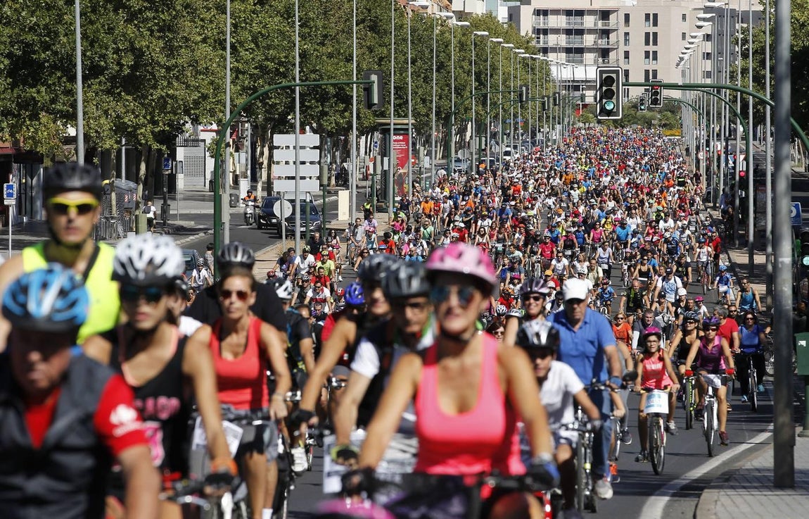 En imágenes, las bicis toman Córdoba