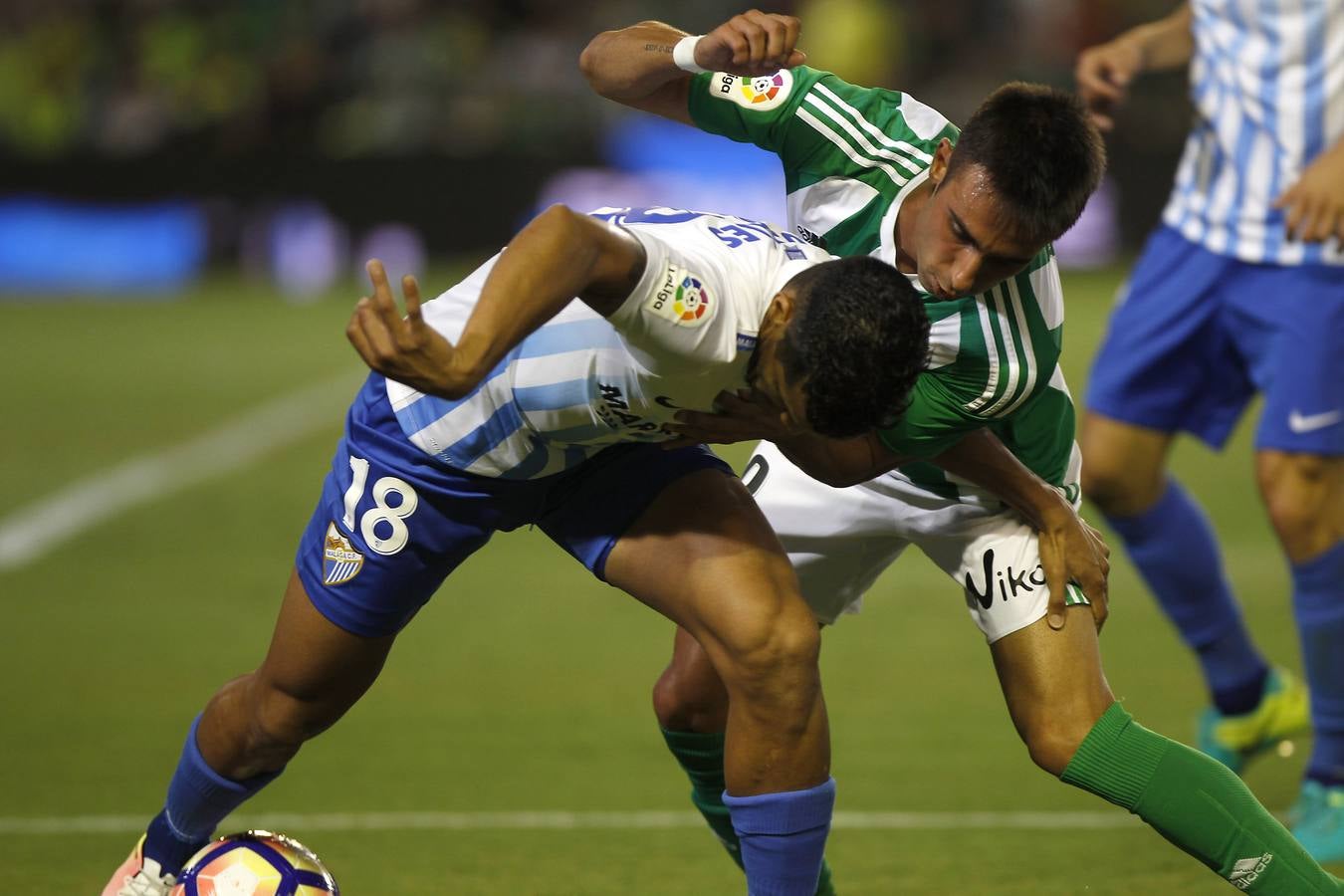 La victoria del Betis ante el Málaga, en imágenes