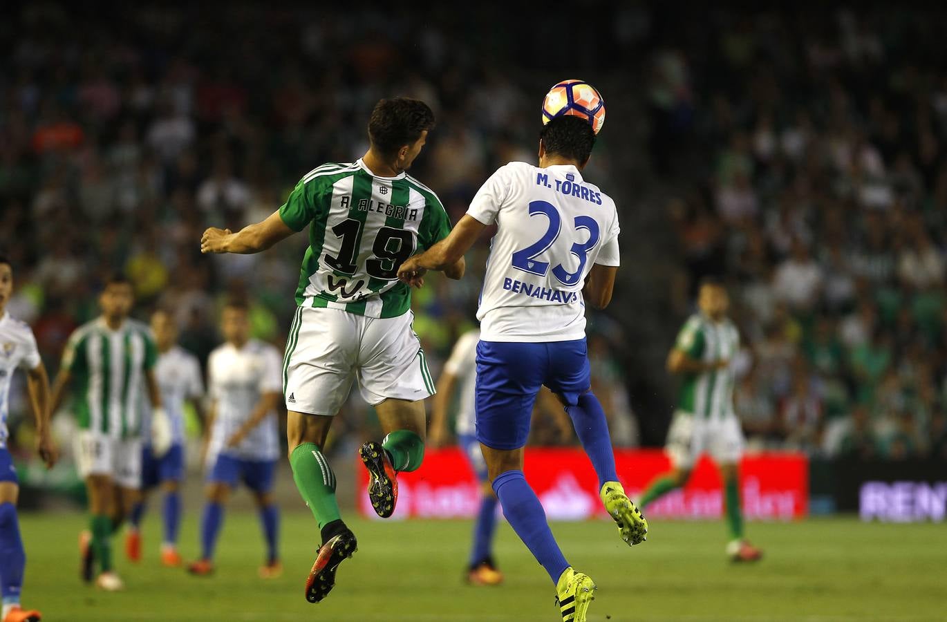 La victoria del Betis ante el Málaga, en imágenes