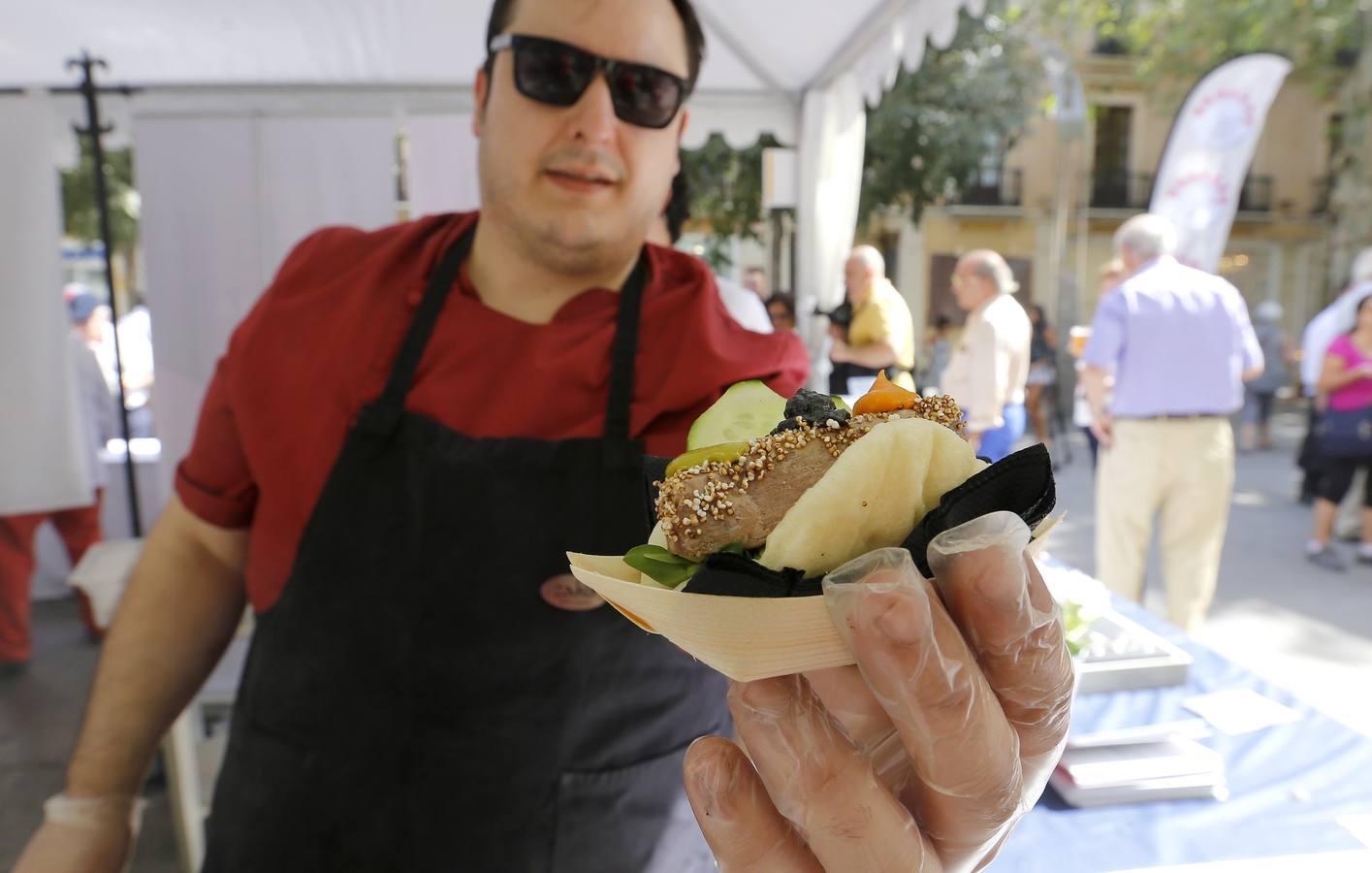 Tapas de vanguardia en la calle