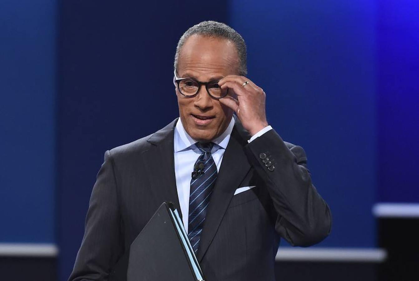 El periodista de la NBC, Lester Holt, será el moderador del debate. 