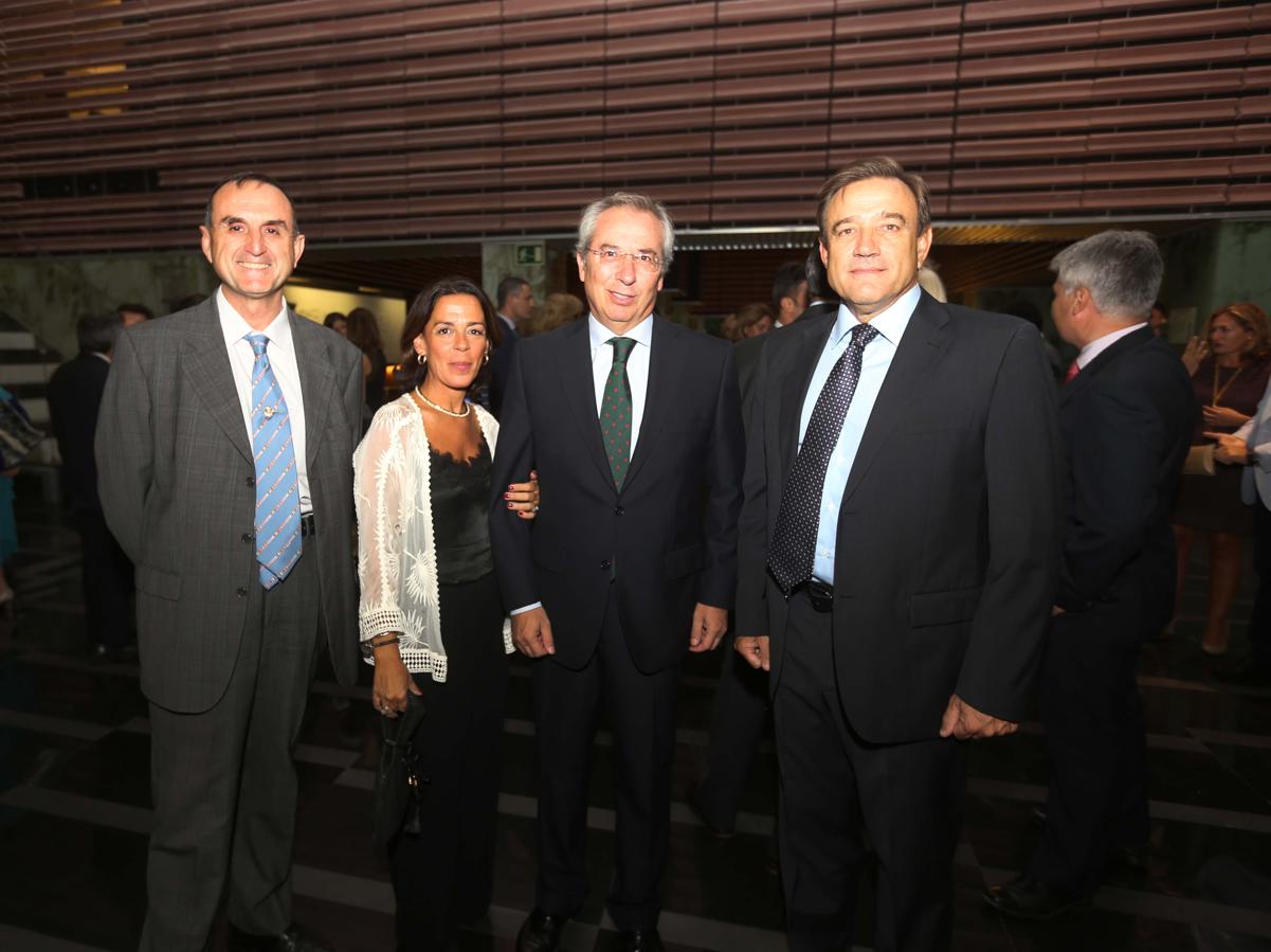 Antonio Ramírez, Rocío Ortega, Javier de Torre y Alfonso Rodríguez