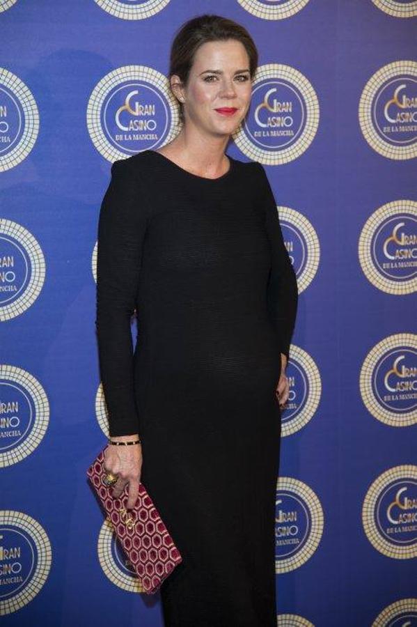 Amelia Bono, embaraza de su cuarto hijo. 