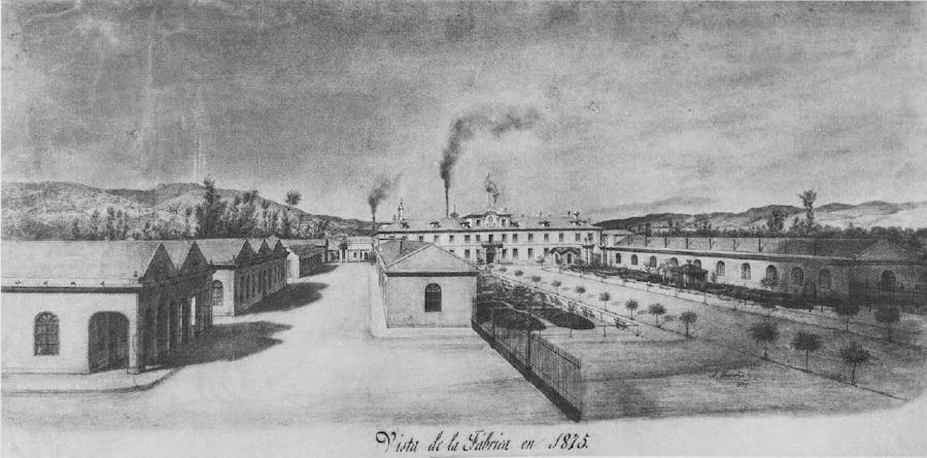 La Fábrica de Armas y sus fortificaciones en la  tercera Guerra Carlista (1874)