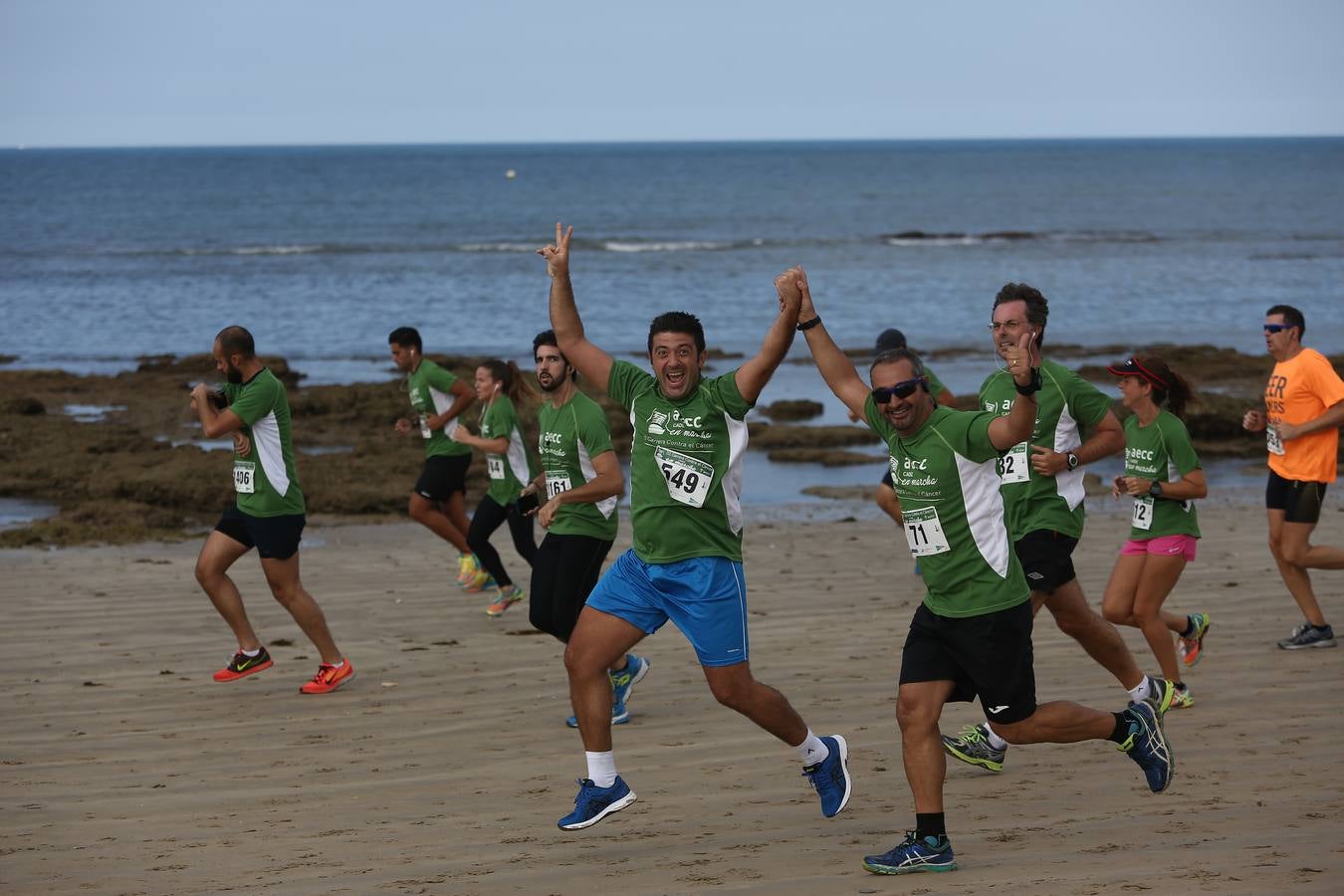 Carrera contra el Cáncer celebrada en Cádiz