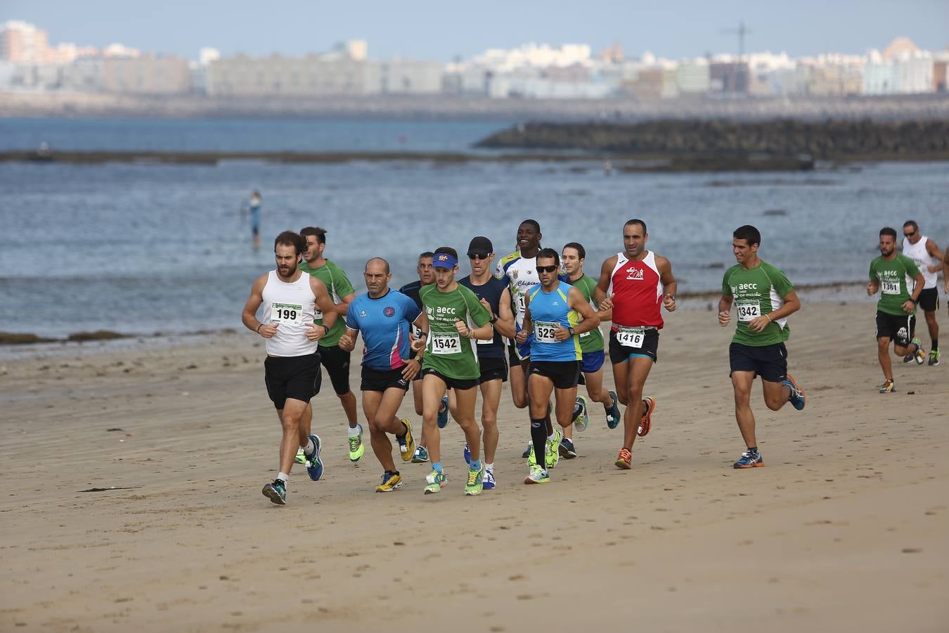 Carrera contra el Cáncer celebrada en Cádiz