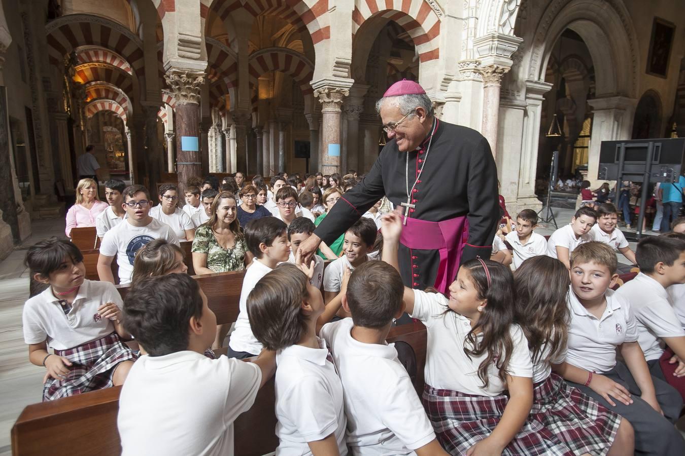 La apertura del curso de los colegios de la Fundación Santos Mártires, en imágenes