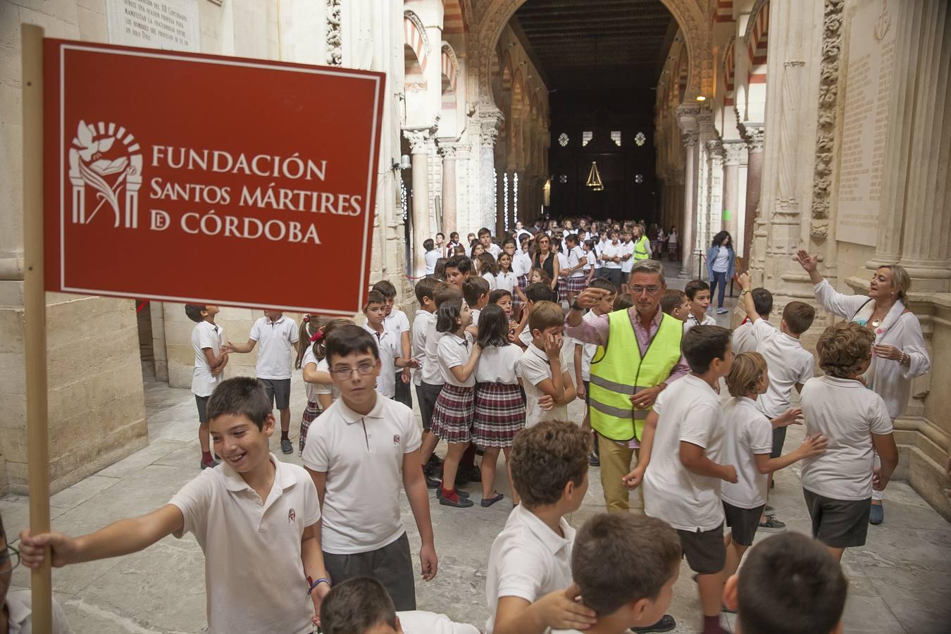 La apertura del curso de los colegios de la Fundación Santos Mártires, en imágenes