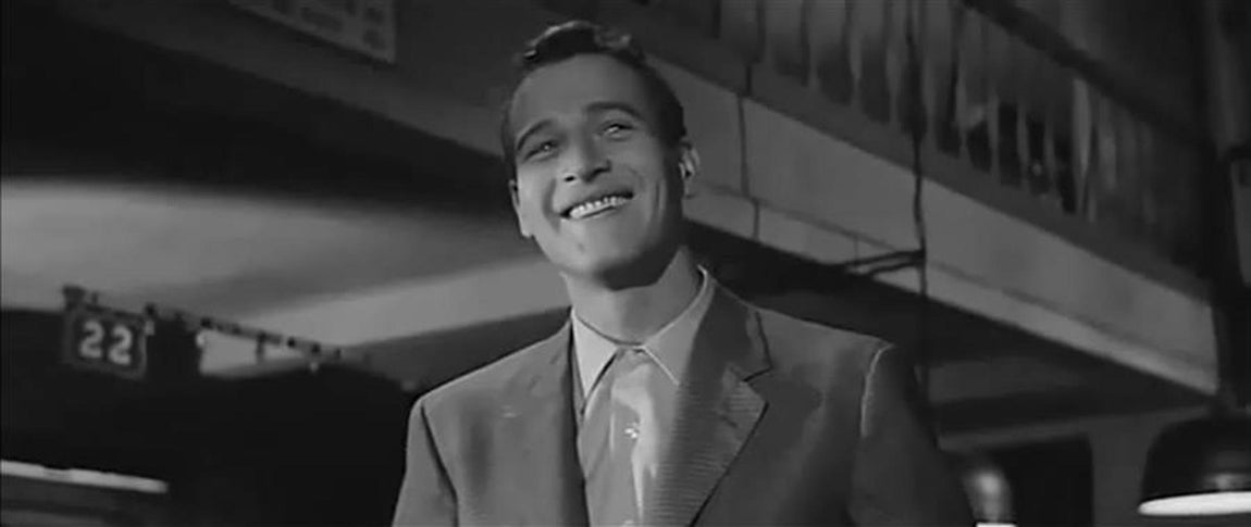 Paul Newman en «El buscavidas». 