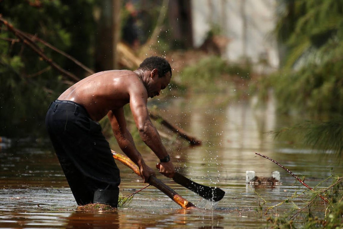 En imágenes: Las consecuencias del paso del huracán Matthew