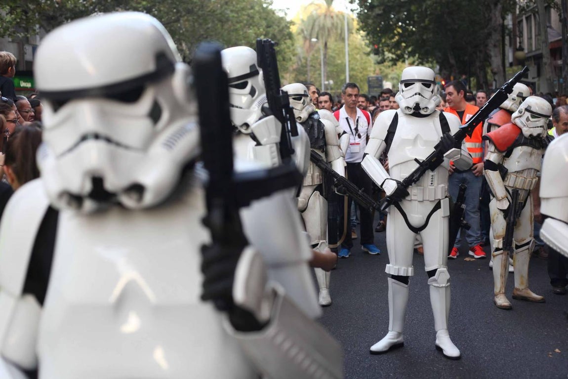 El lado oscuro de la fuerza de Star Wars inunda Córdoba