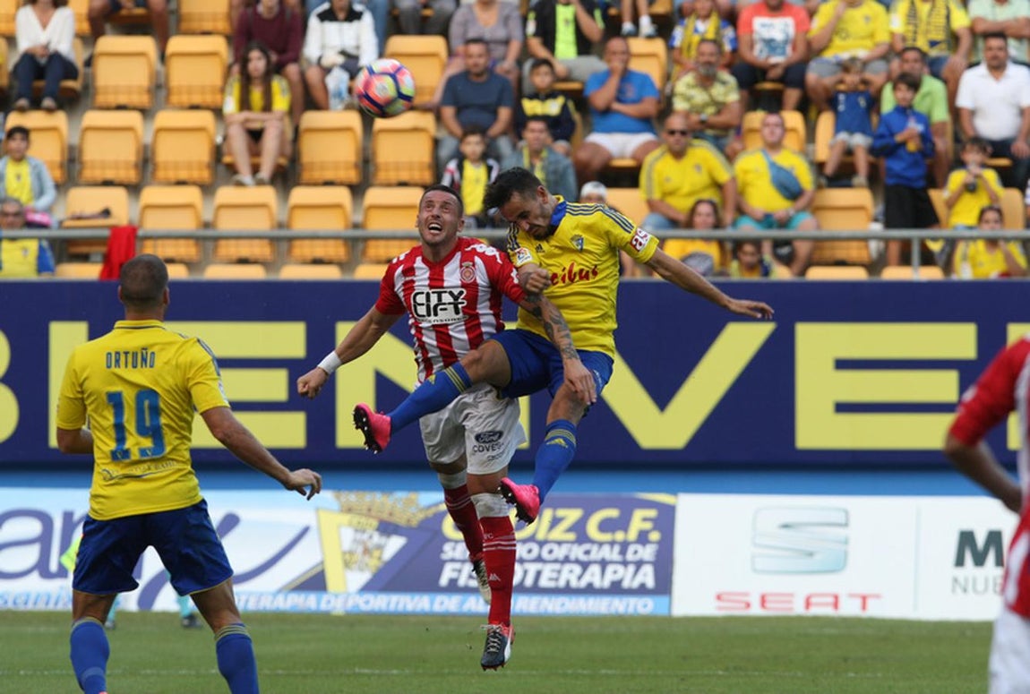 Las imágenes del partido Cádiz CF - Girona FC