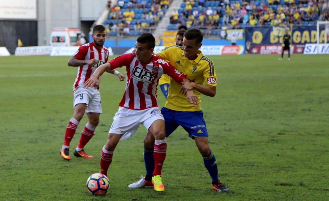 Las imágenes del partido Cádiz CF - Girona FC