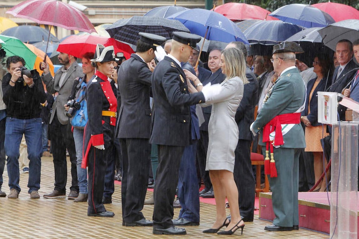 El desfile del Día de la Hispanidad