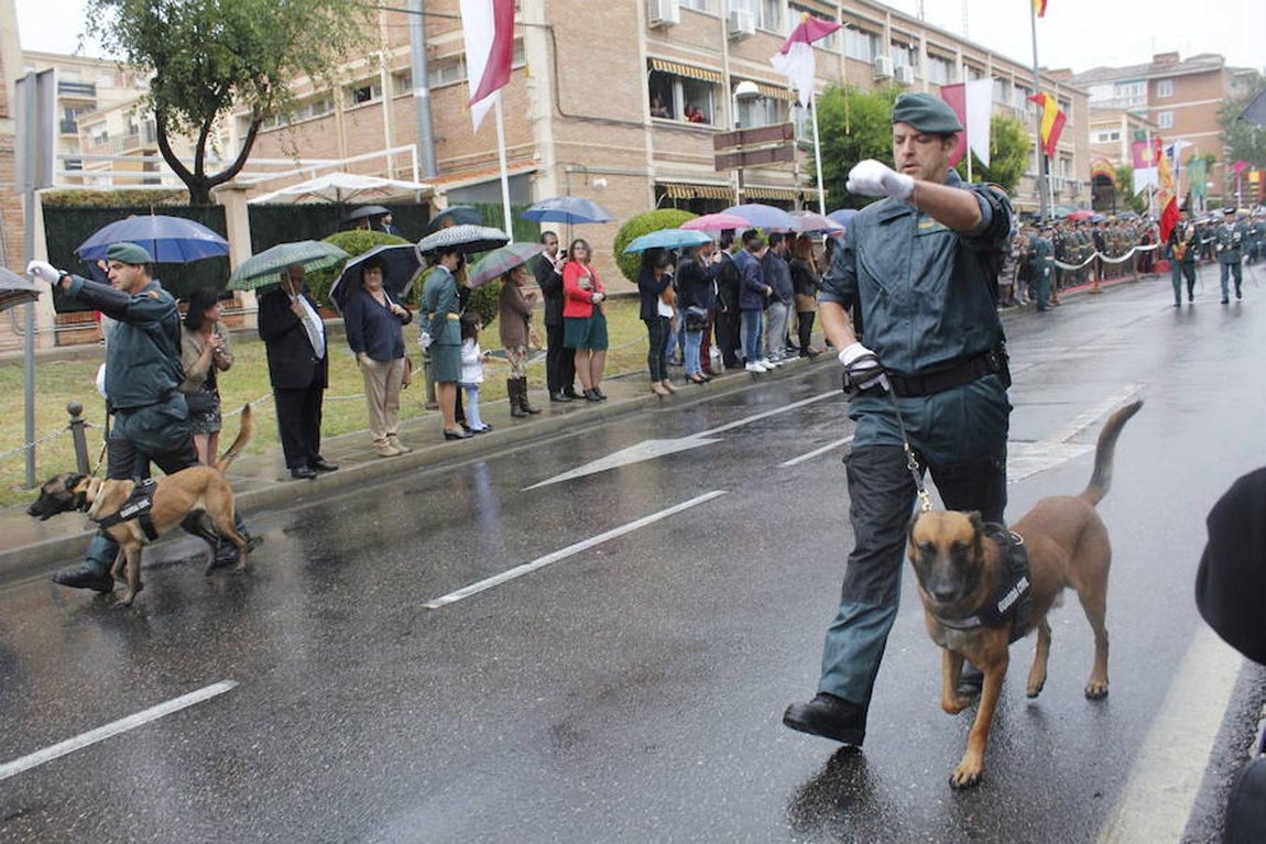 El desfile del Día de la Hispanidad