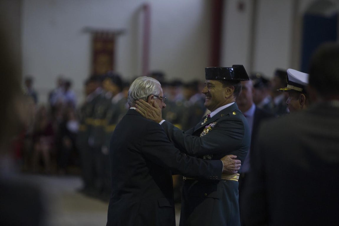 Celebración de la festividad del Pilar de la Guardia Civil de Cádiz