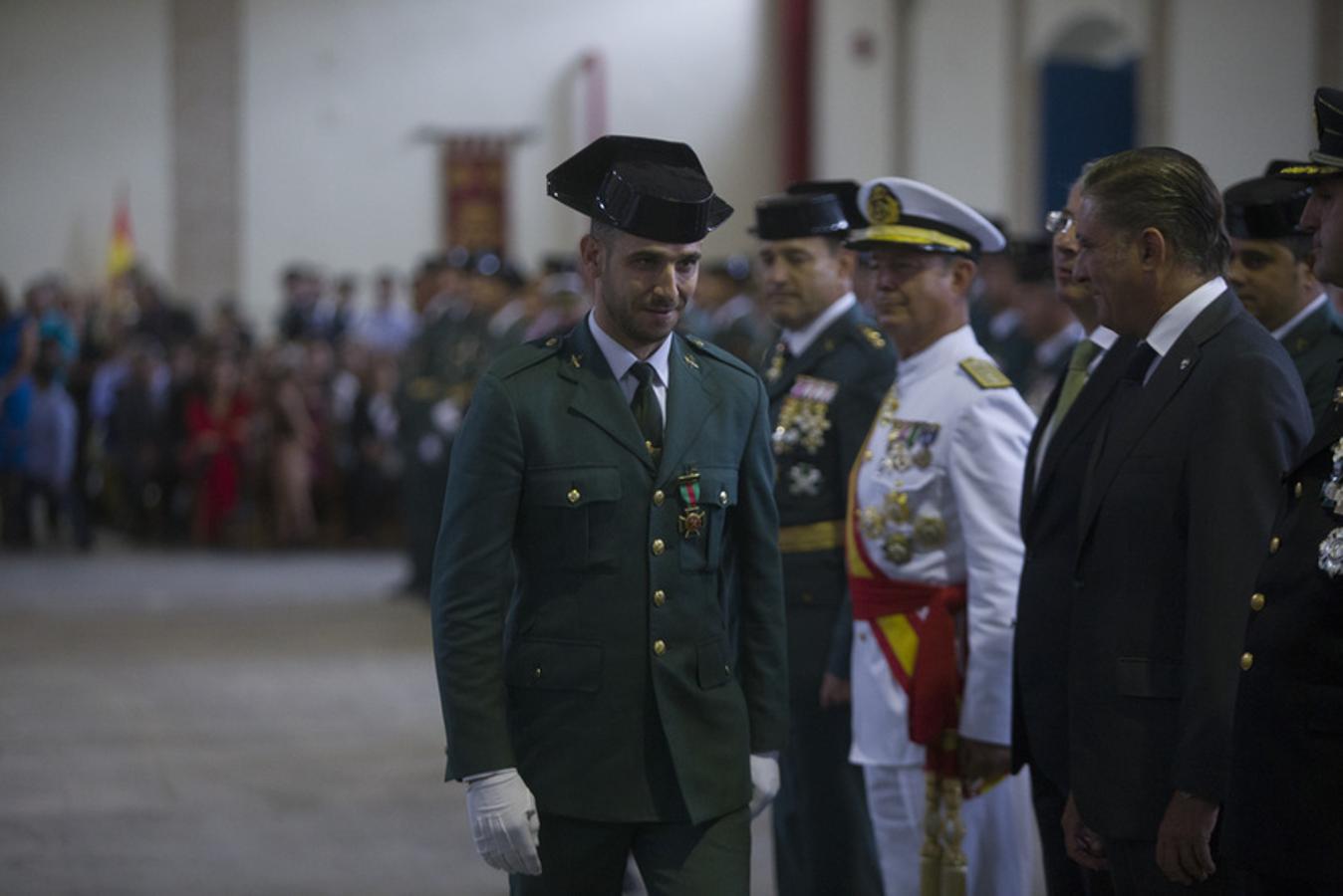 Celebración de la festividad del Pilar de la Guardia Civil de Cádiz