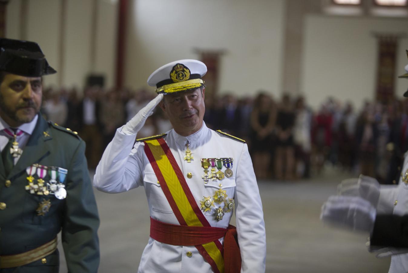 Celebración de la festividad del Pilar de la Guardia Civil de Cádiz