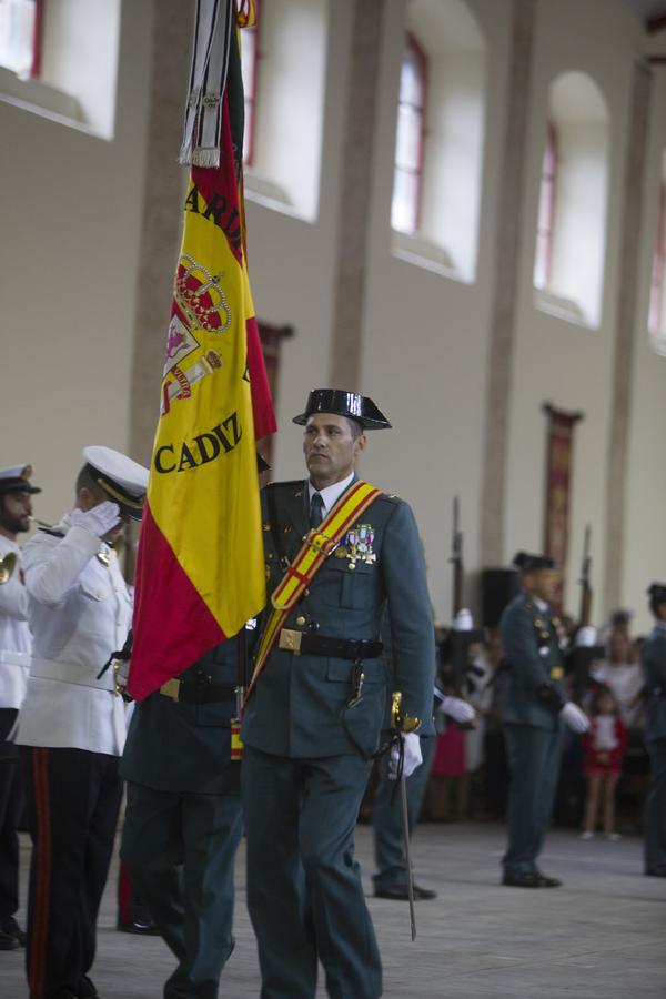 Celebración de la festividad del Pilar de la Guardia Civil de Cádiz