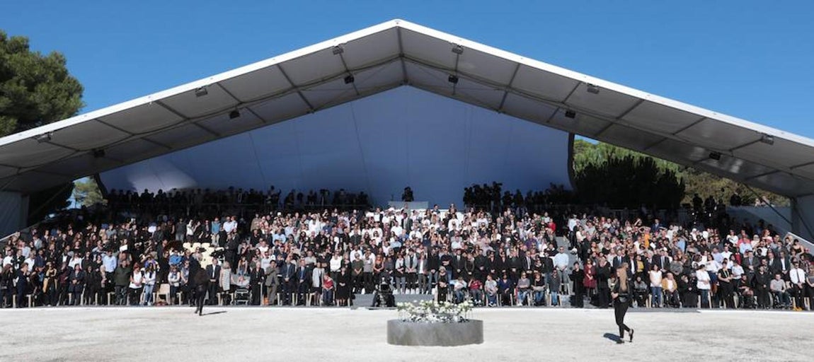 Plano general del acto. 