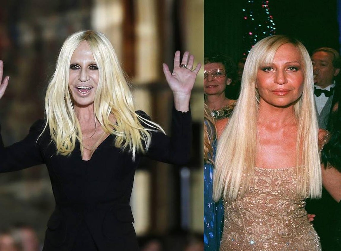 Donatella Versace. 