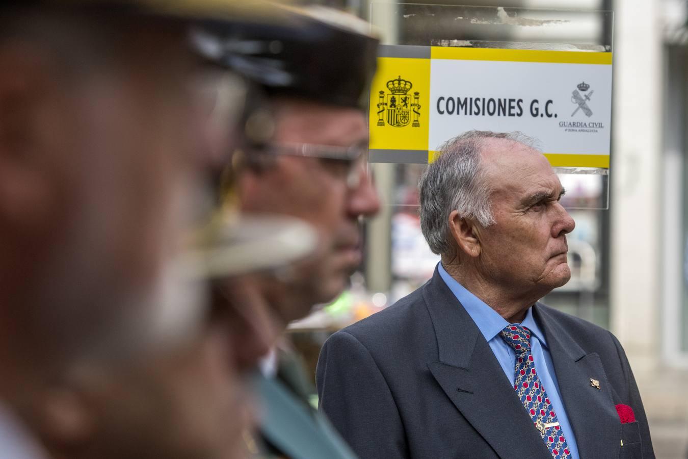 Inauguración del monolito en honor a la Guardia Civil en la Concordia