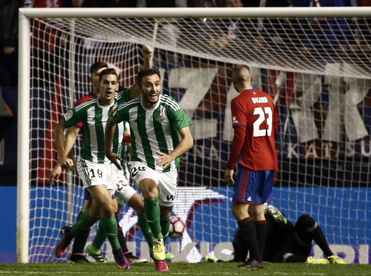 Las mejores imágenes de la victoria del Betis frente al Osasuna