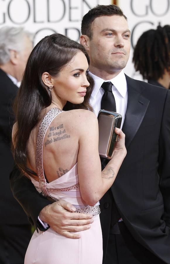 Megan Fox. Megan Fox decidió eliminar un tatuaje que tenía de Marilyn Monroe porque, según ella, le aportaba «energía negativa»